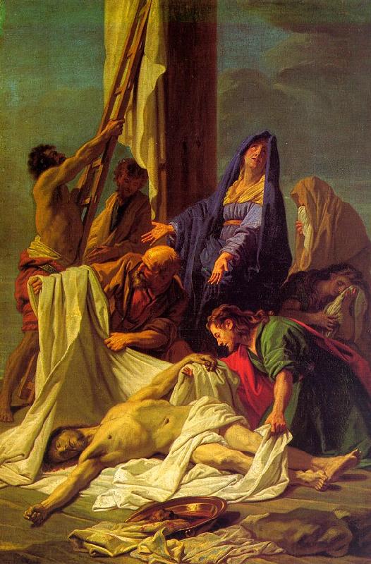 Jean-Baptiste Jouvenet The Descent from the Cross France oil painting art